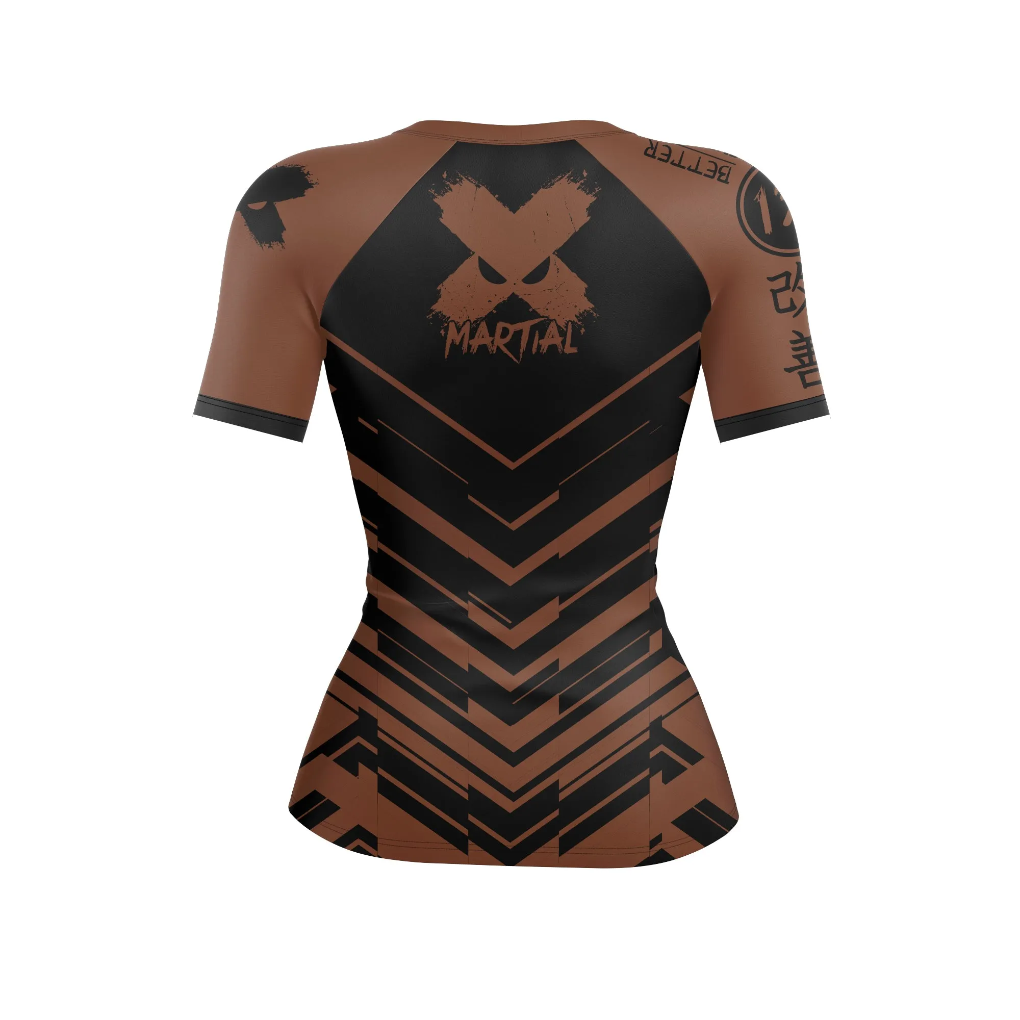 Cyber Stride Women's Rank BJJ Rash Guard