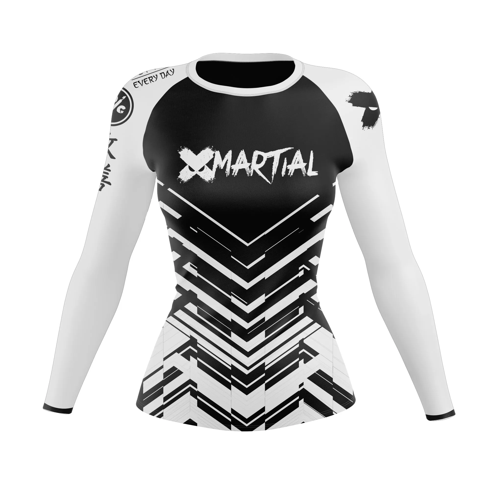 Cyber Stride Women's Rank BJJ Rash Guard