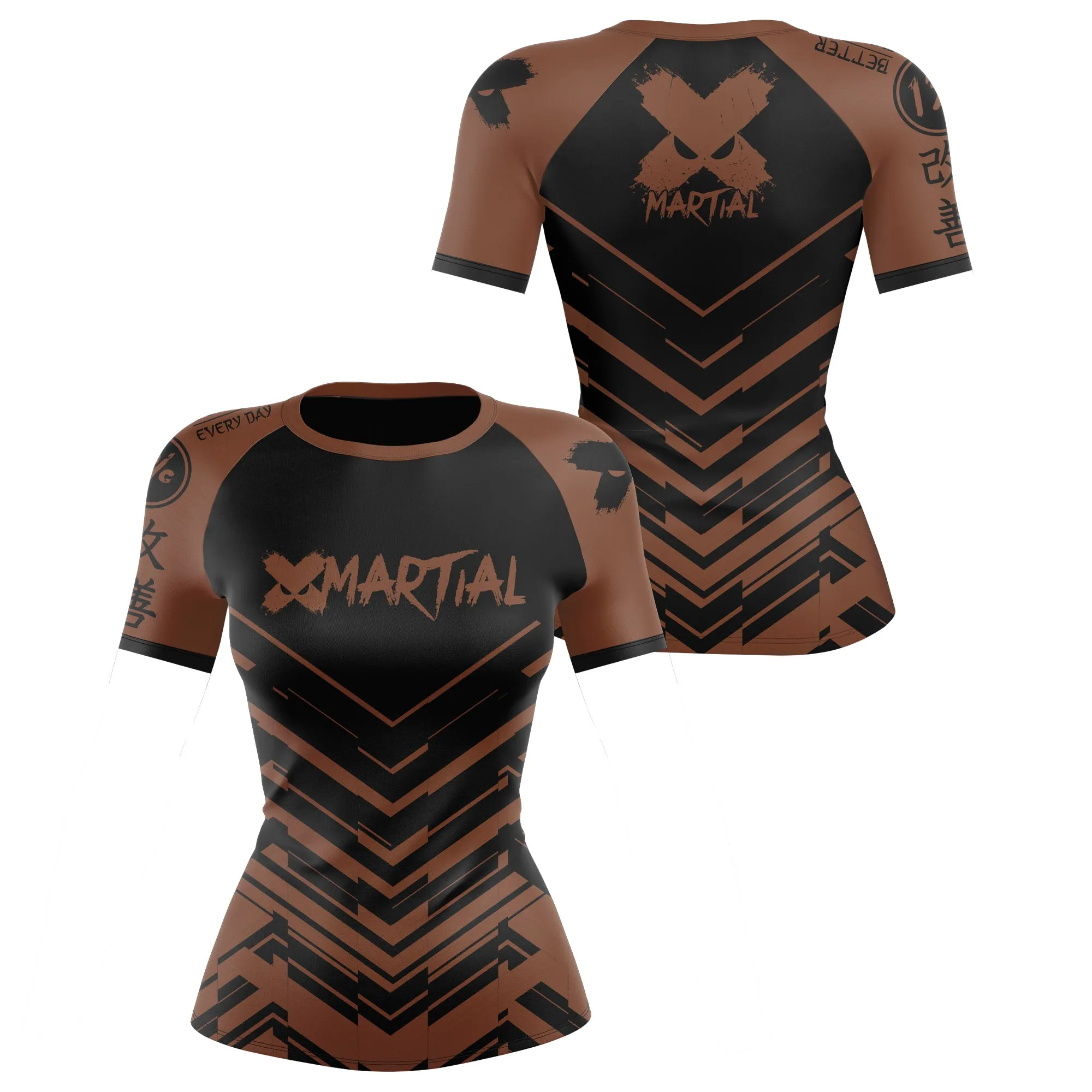 Cyber Stride Women's Rank BJJ Rash Guard