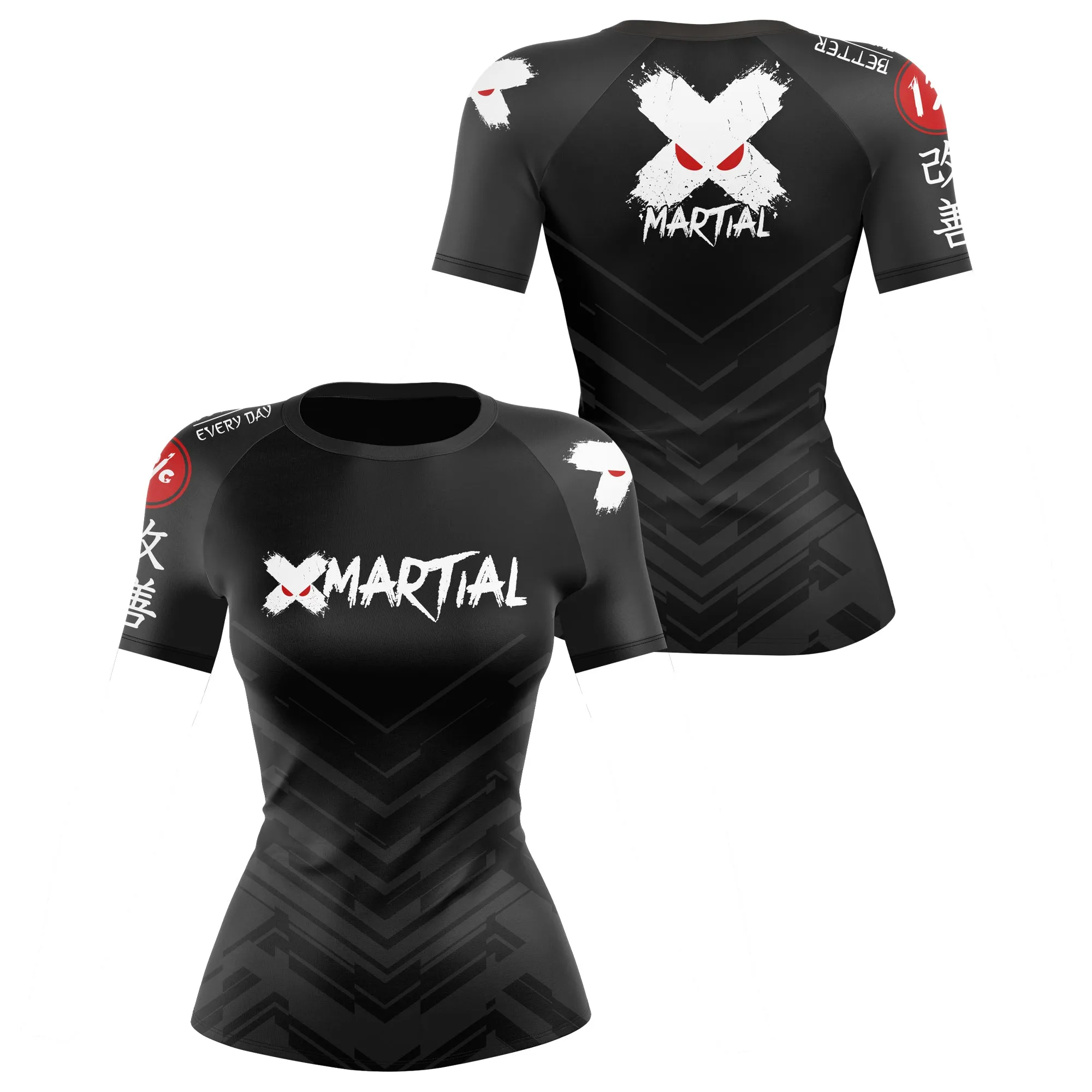 Cyber Stride Women's Rank BJJ Rash Guard