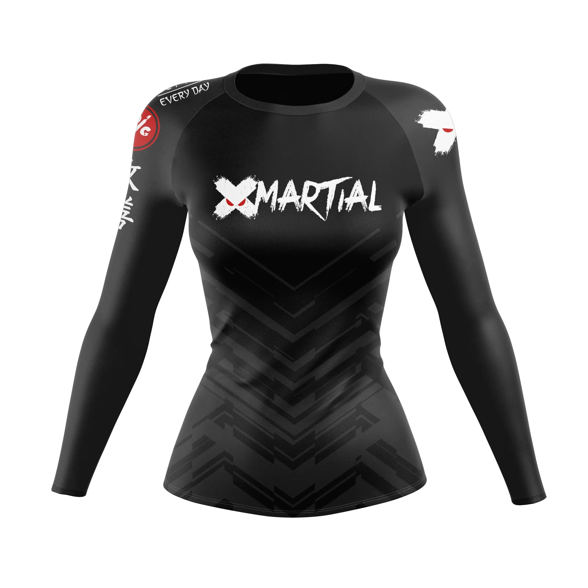 Cyber Stride Women's Rank BJJ Rash Guard