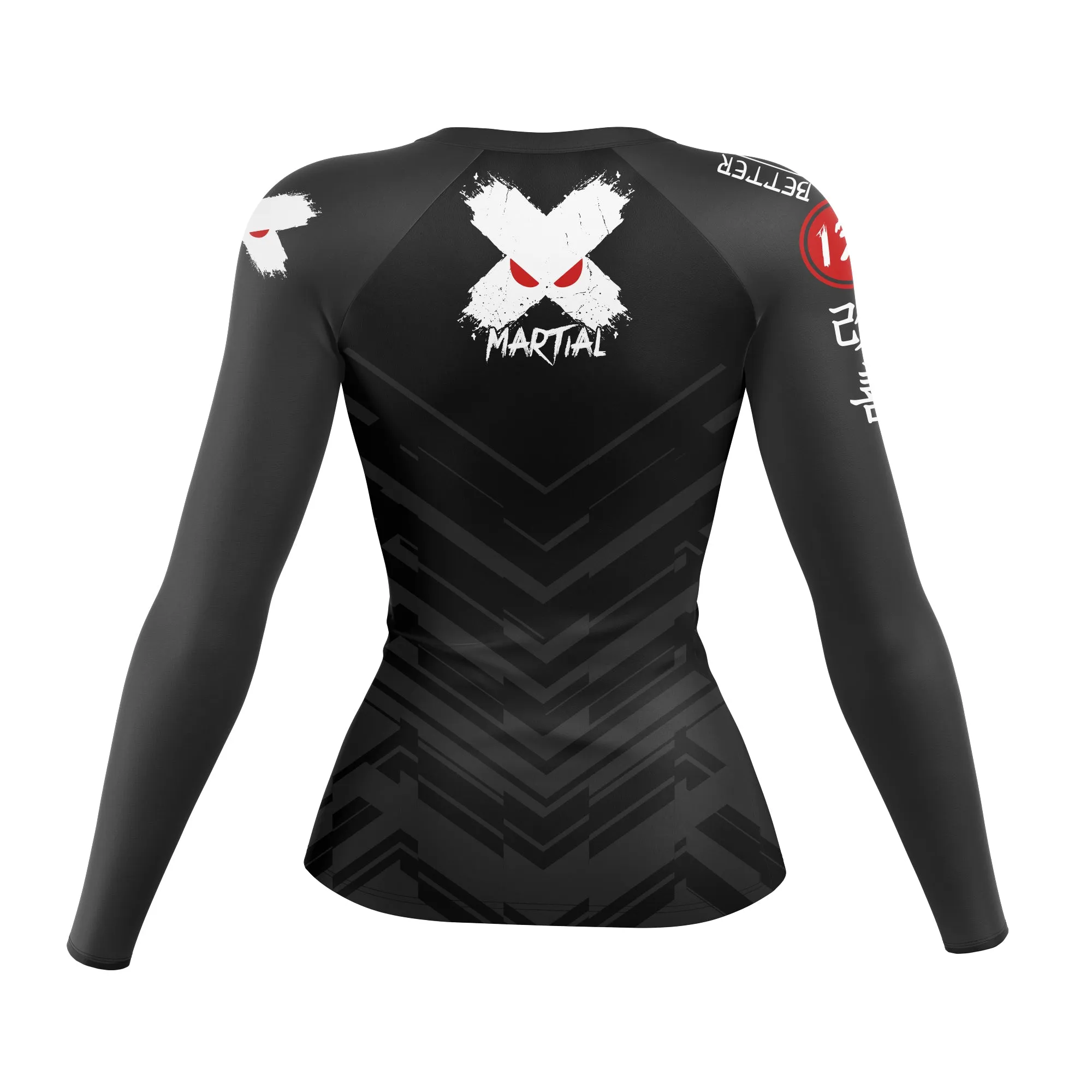 Cyber Stride Women's Rank BJJ Rash Guard