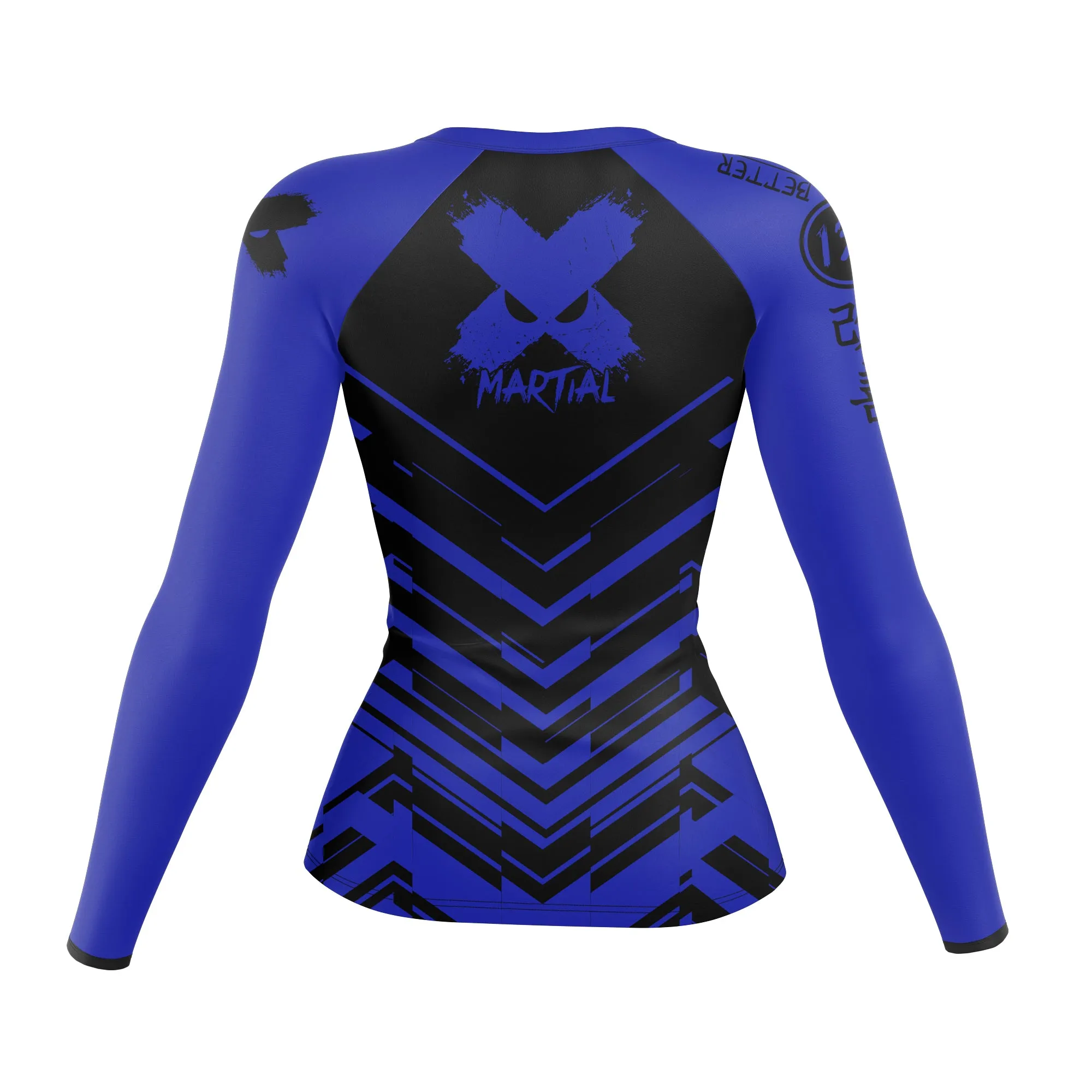 Cyber Stride Women's Rank BJJ Rash Guard