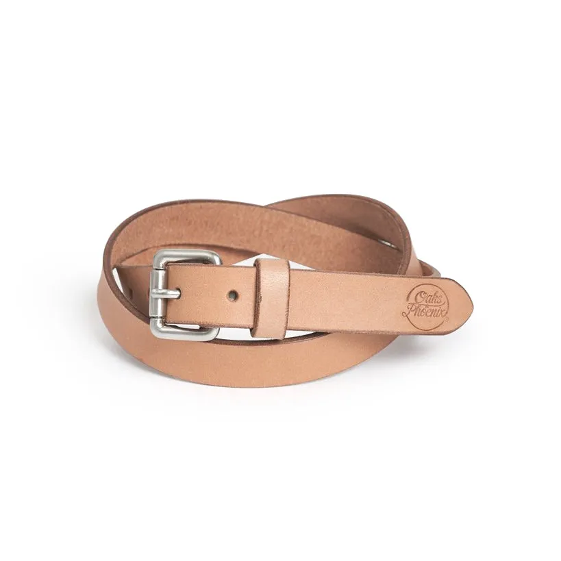 Daily Belt - Tan / Silver (24 mm)