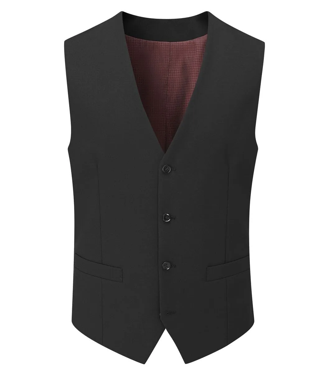 Darwin Black Waistcoat