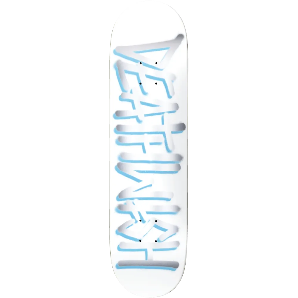 Deathwish Deathspray White/Silver Deck 8.25