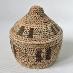 Decorative woven box