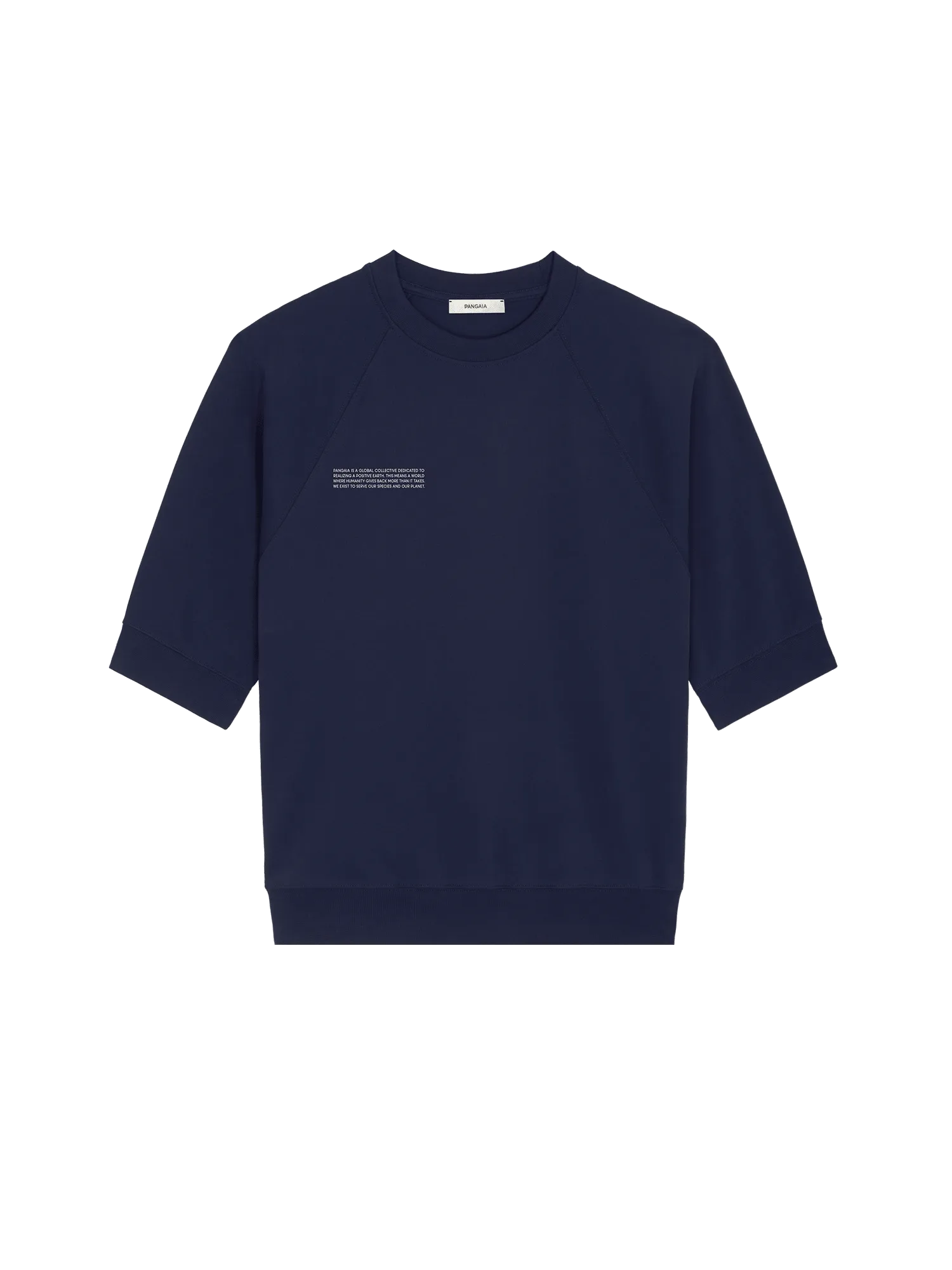 DNA Double Jersey Short Sleeve Top—navy