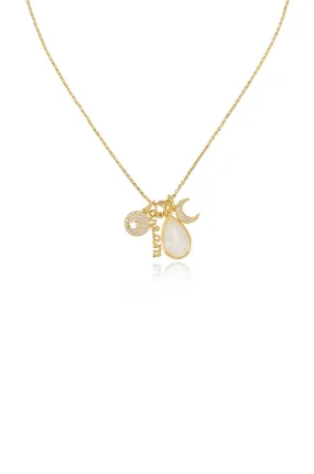 Dream Baby Dream 18k Gold Plated Interchangeable Charm Necklace