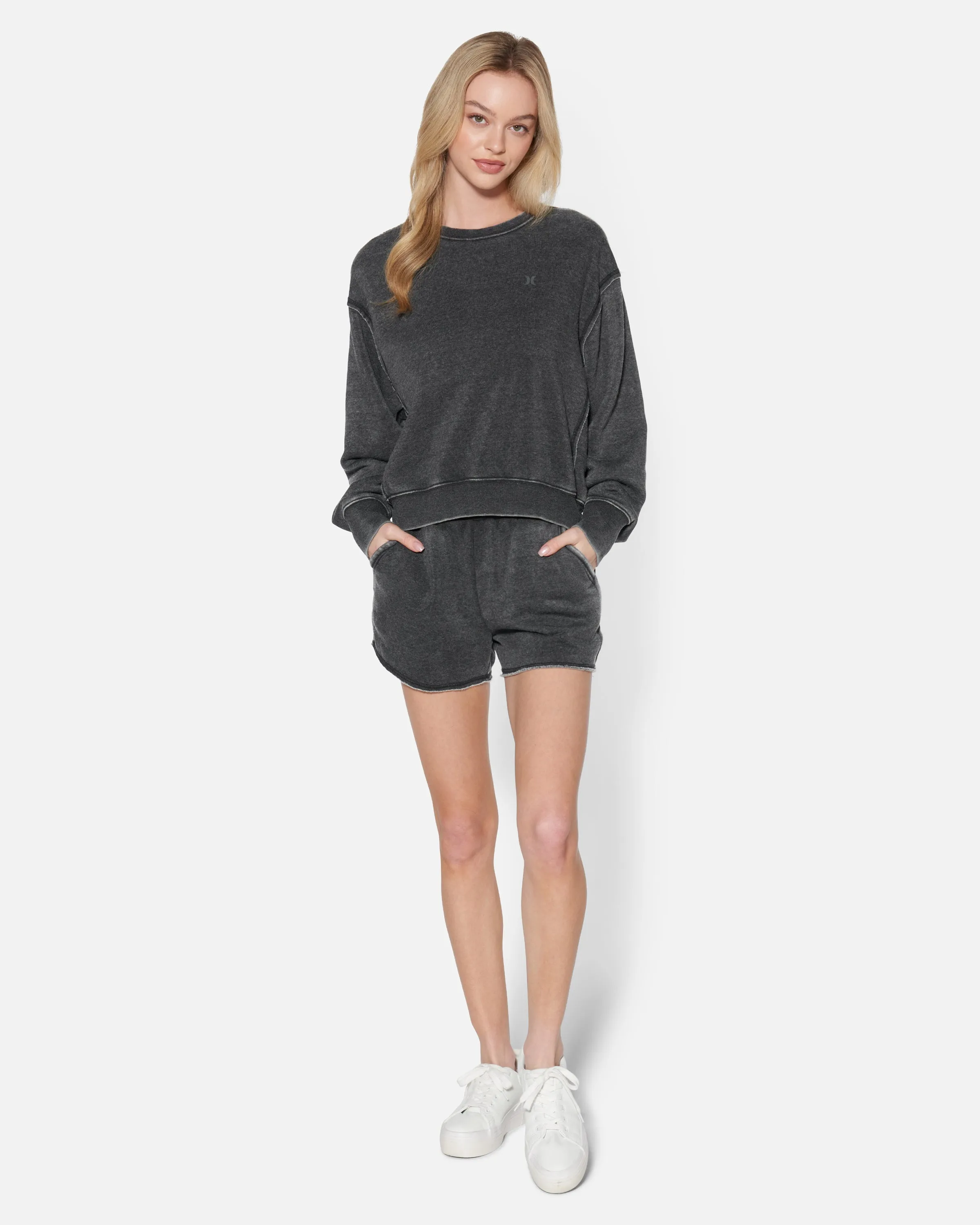 Essential Burnout Fleece Crewneck