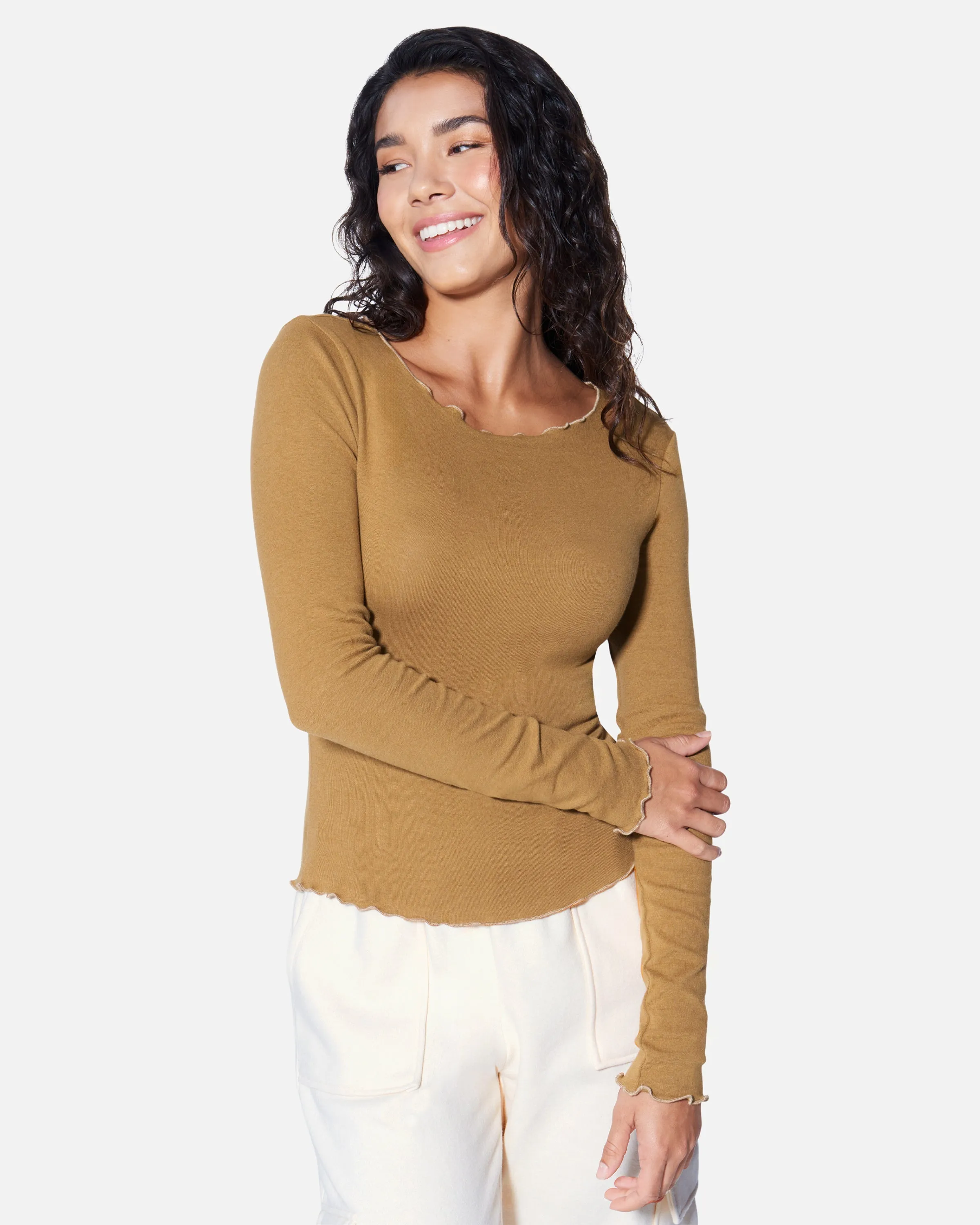 ESSENTIAL EVERYDAY LONG SLEEVE TOP