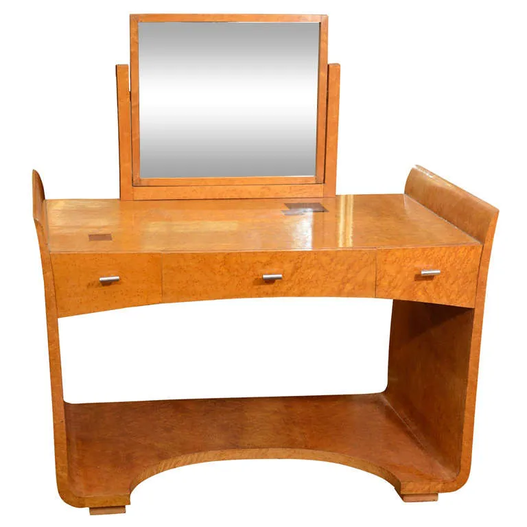 Eugene Schoen Vanity Table with Mirror