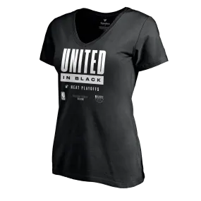 Fanatics United In Black Playoff Women's Tee