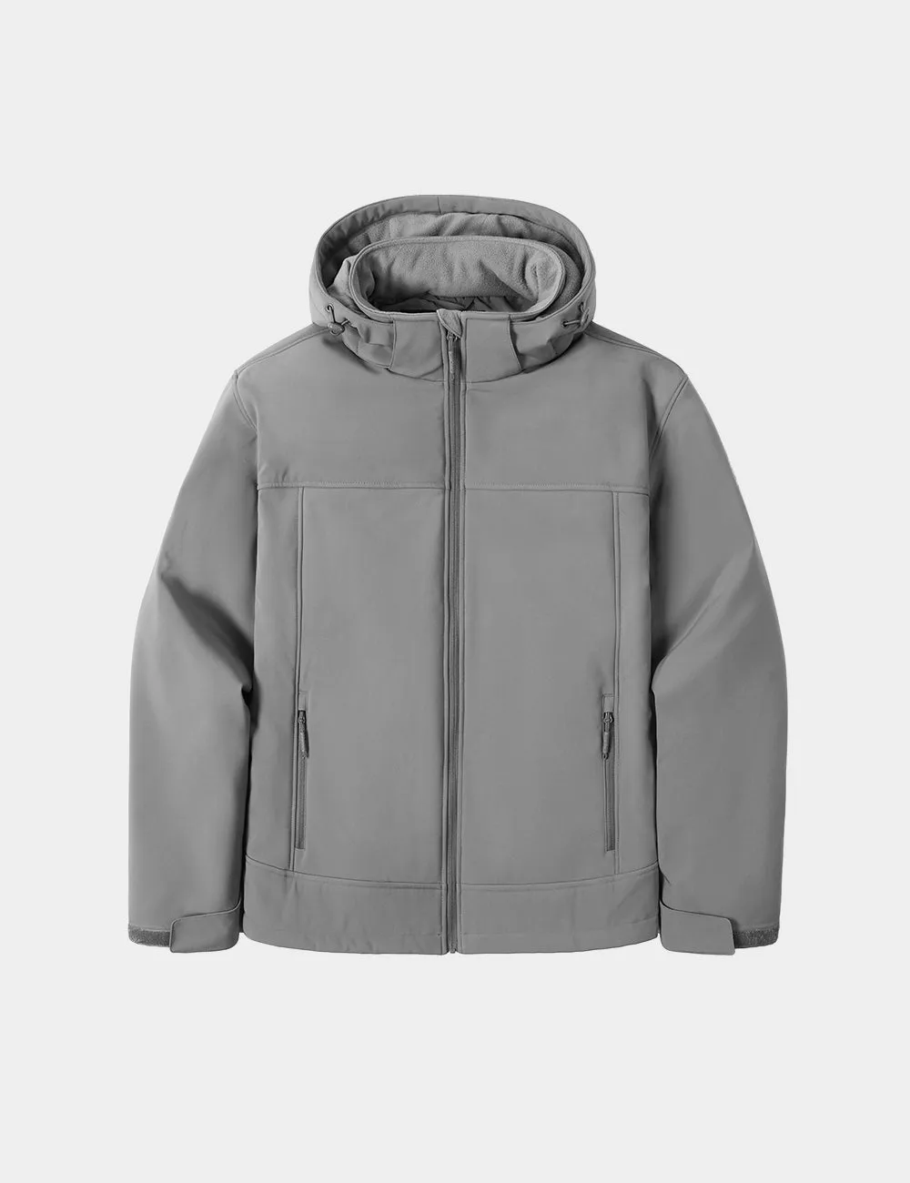 Final Sale - Men's Classic Heated Jacket - Gray (Battery Set Not Included)