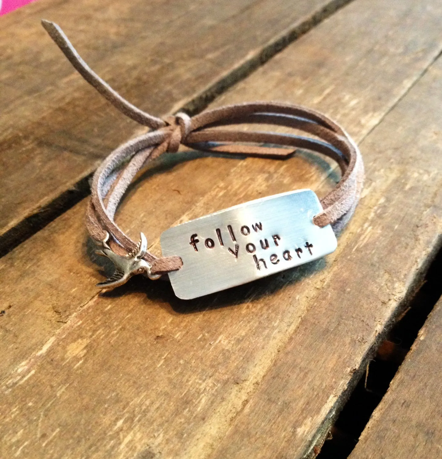 Follow Your Heart Wrap Bracelet