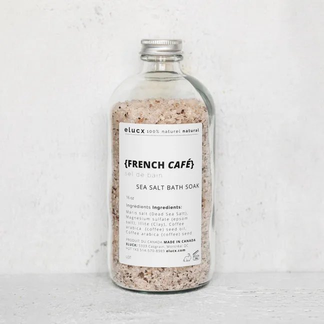 {FRENCH CAF} Sea Salt Bath Soak