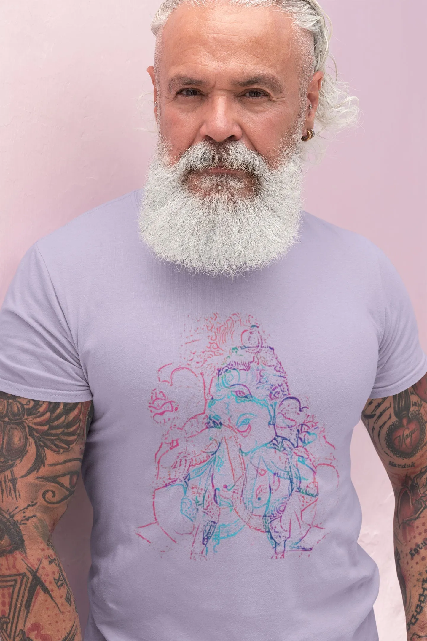 Ganpati Contour Summer T-shirt for Men