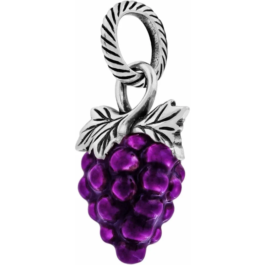 Grapeful Bunch Charm