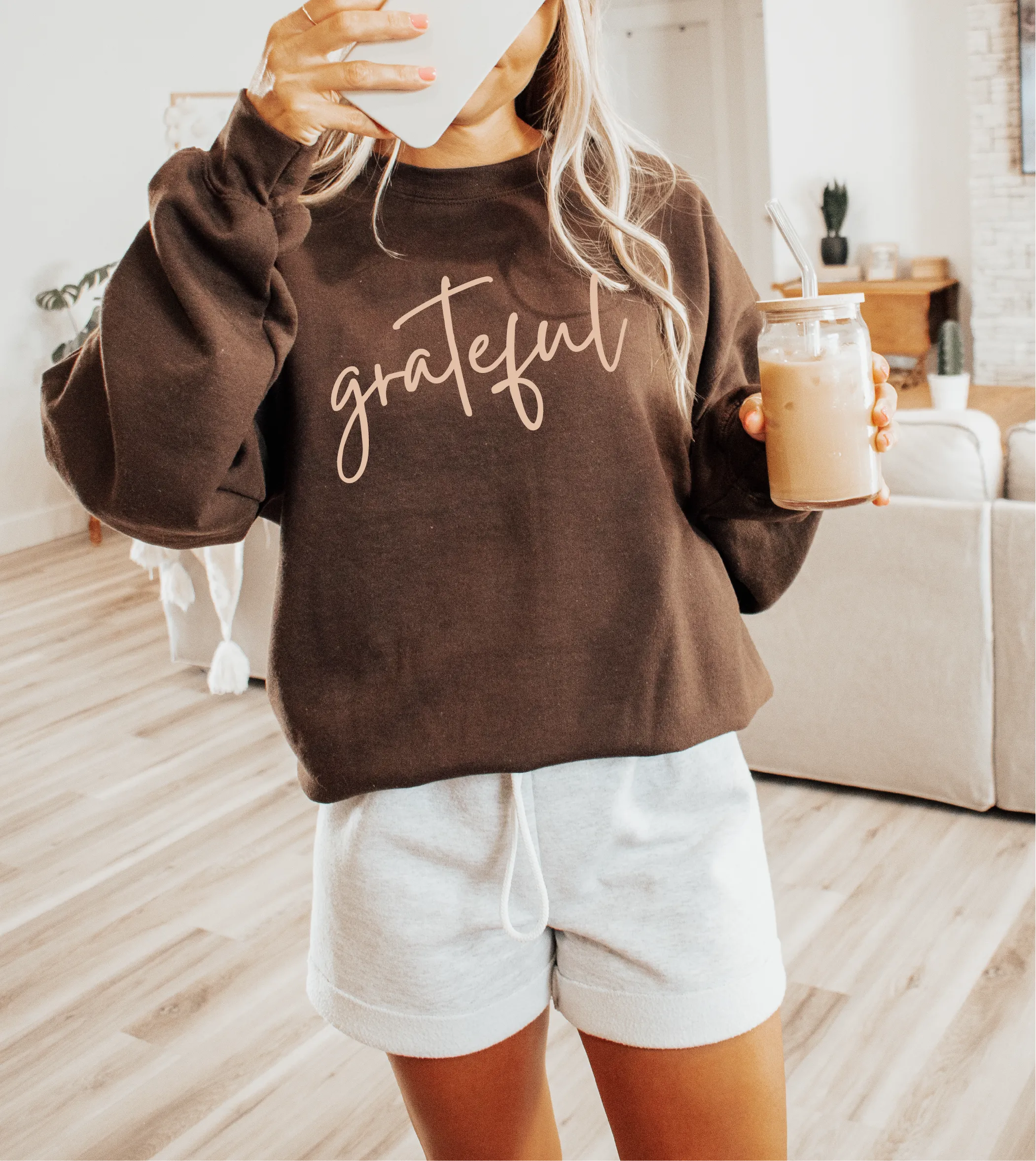 Grateful Classic Crew Neck Sweater