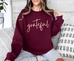 Grateful Classic Crew Neck Sweater