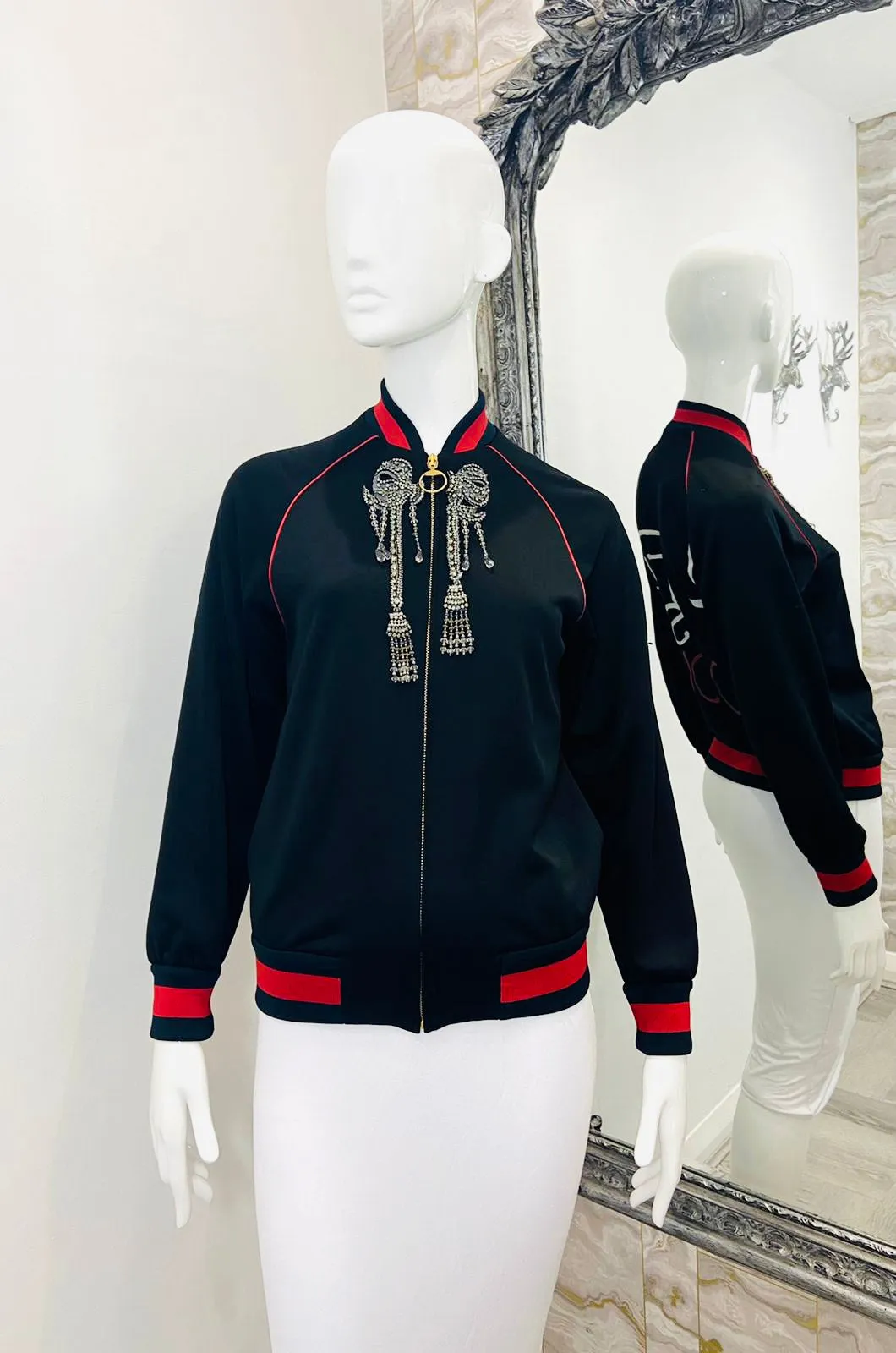 Gucci Ghost 'Life Is Gucci' Jacket. Size XXS