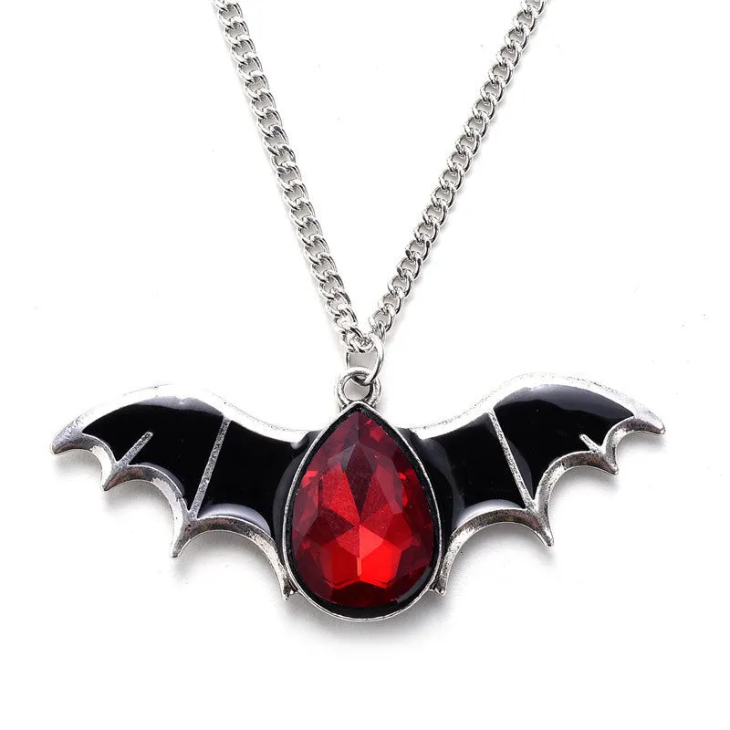 Halloween Bat Necklace