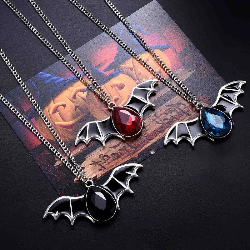 Halloween Bat Necklace