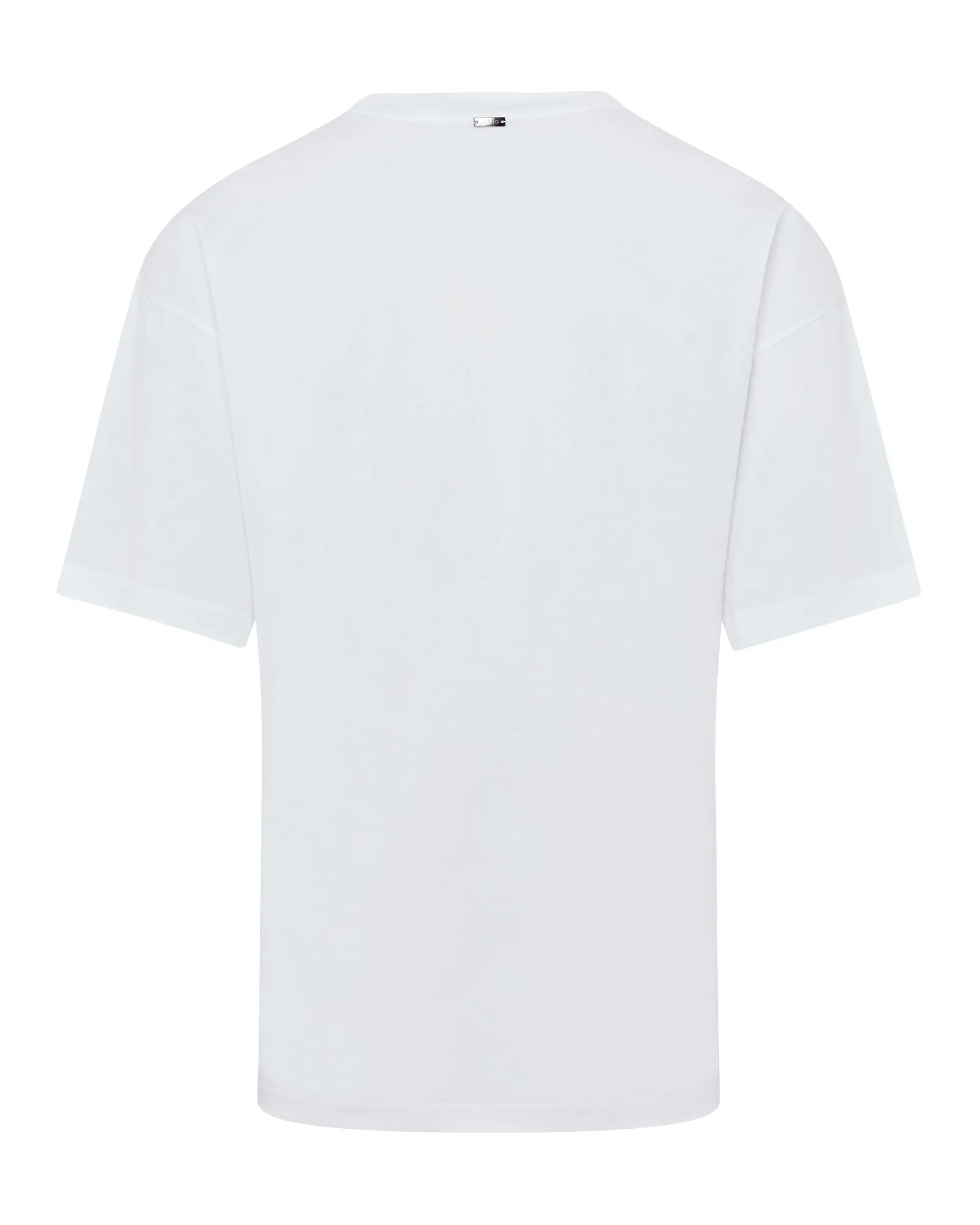 Herno Relaxed Fit Superfine & Nylon Pocket T-shirt (White)