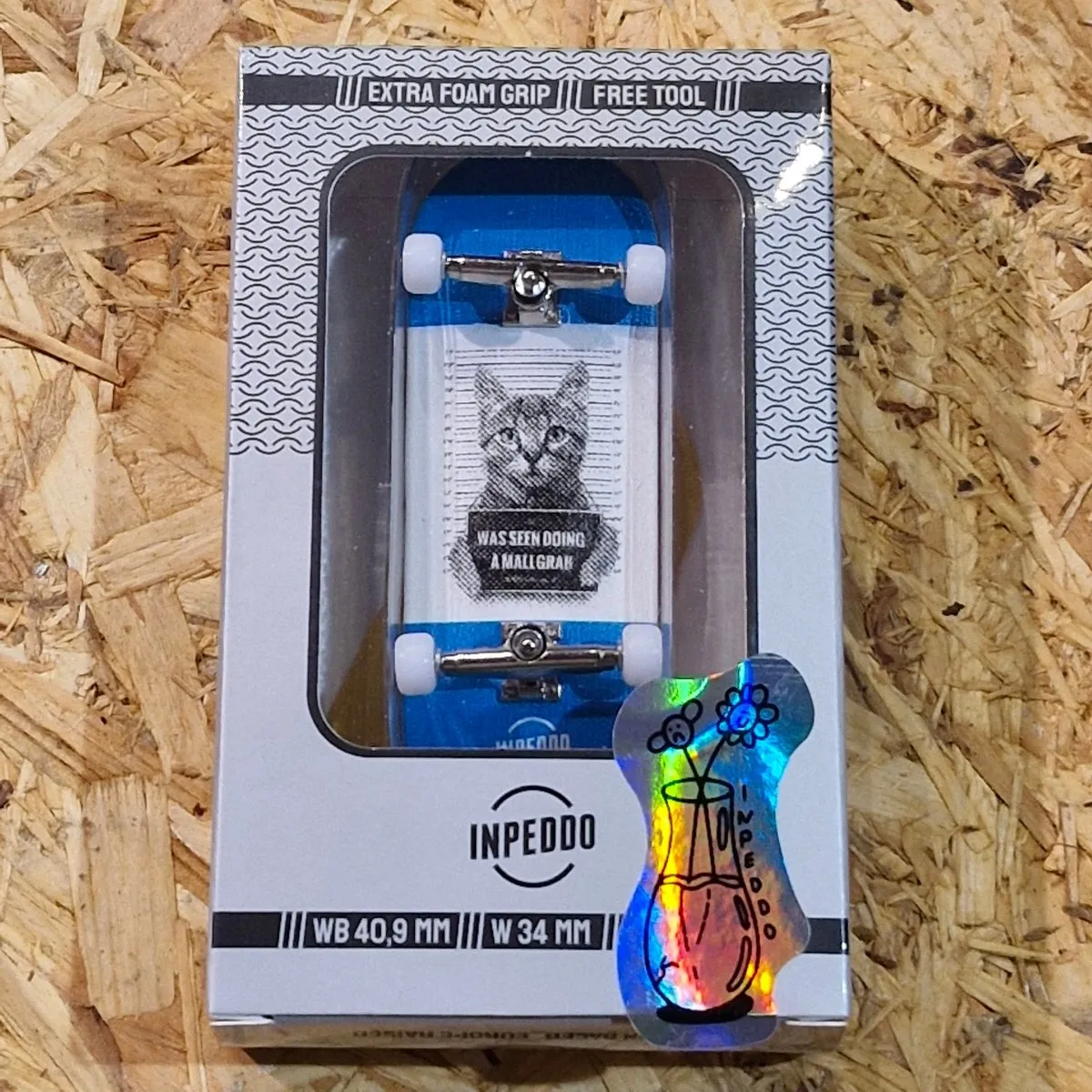 Inpeddo Fingerboard Gen2 Mall Grab Cat 34mm