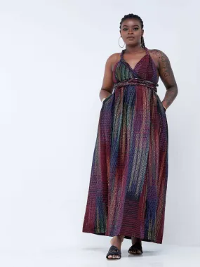 Izulu Manda Infinity Dress - Maroon