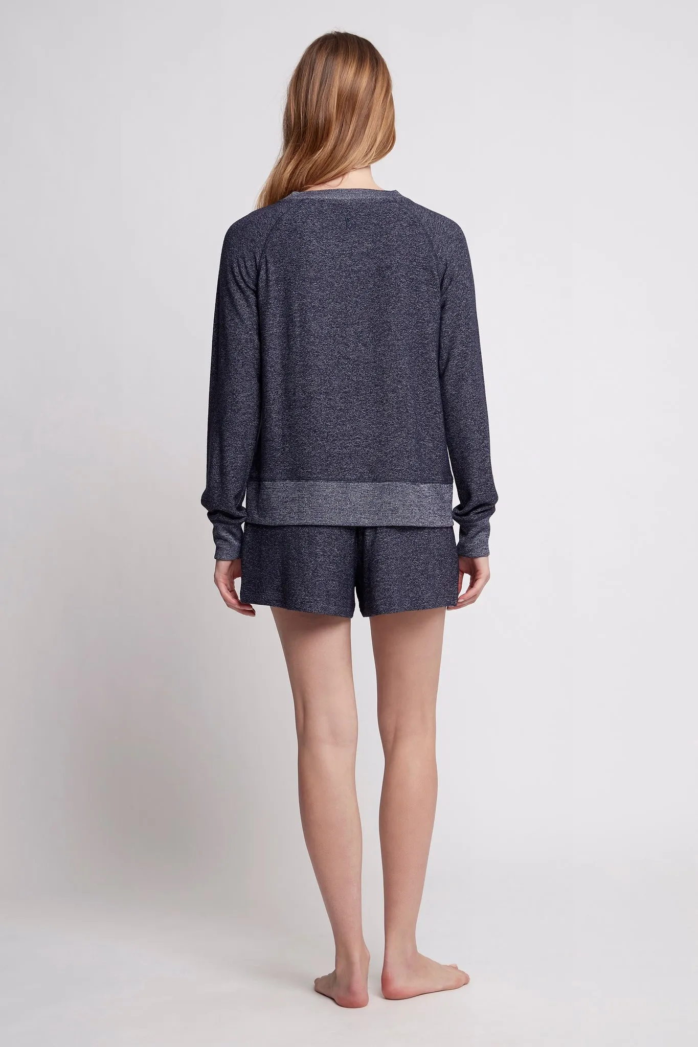 Jordyn Raglan Jumper - Navy