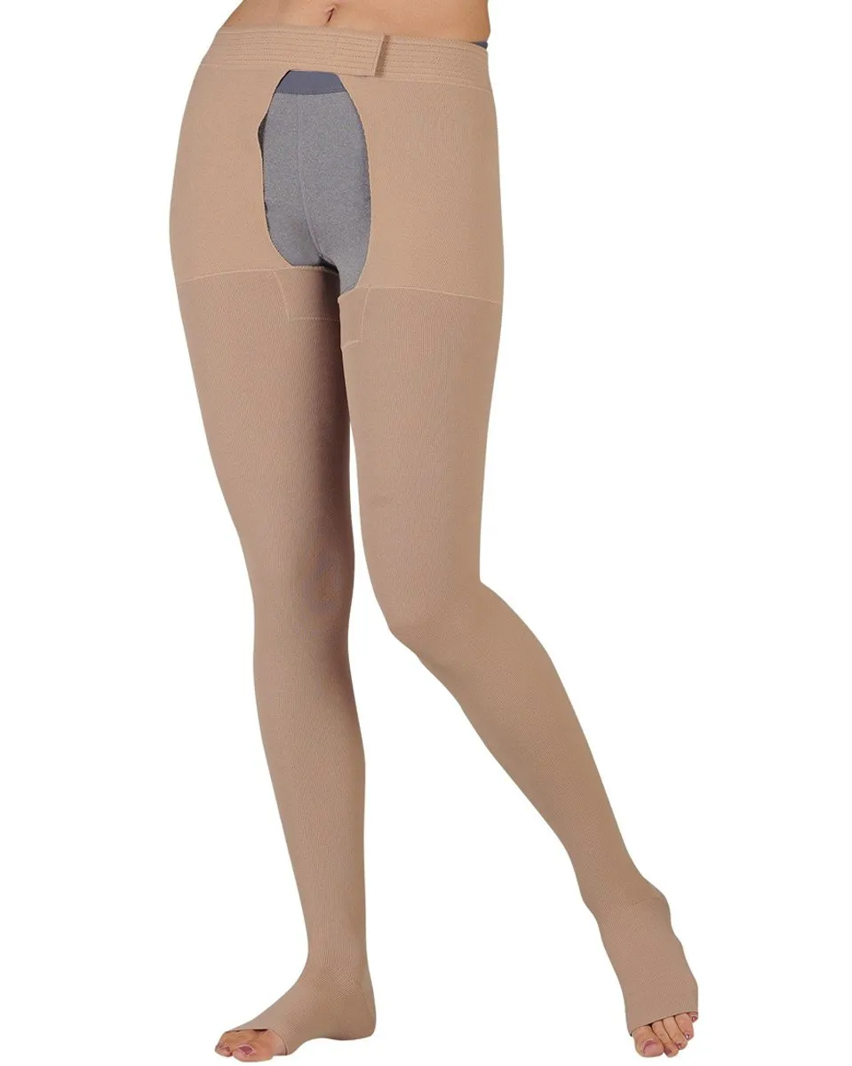 Juzo Dynamic Pantyhose w/ Open Crotch 30-40 mmHg