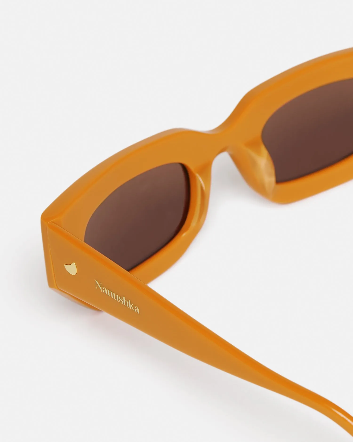 Kadee - Bio Plastic D-Frame Sunglasses - Orange