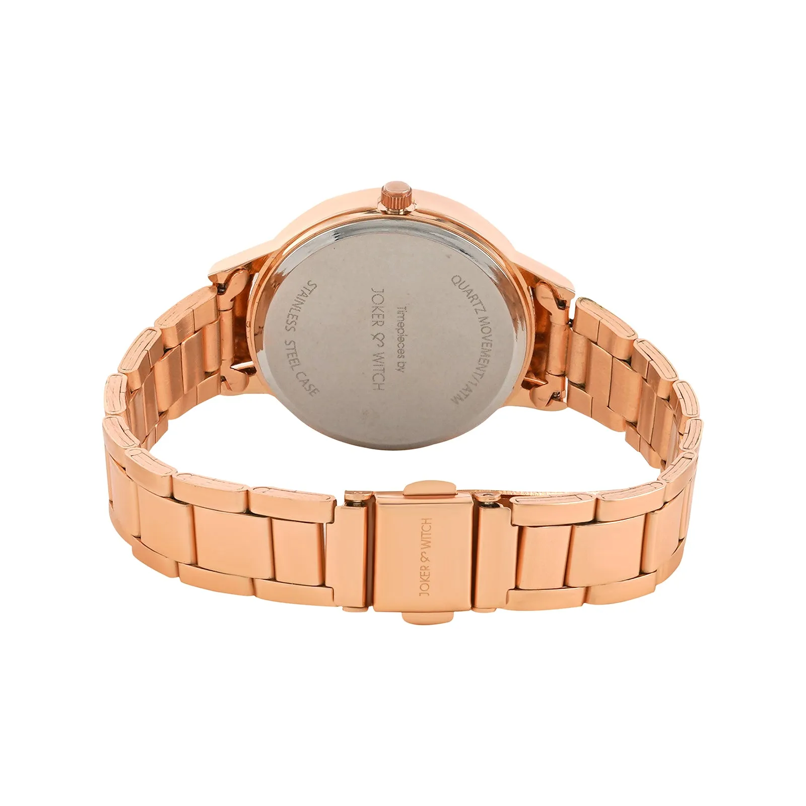 Kenya Rose Gold Watch Bracelet Stack