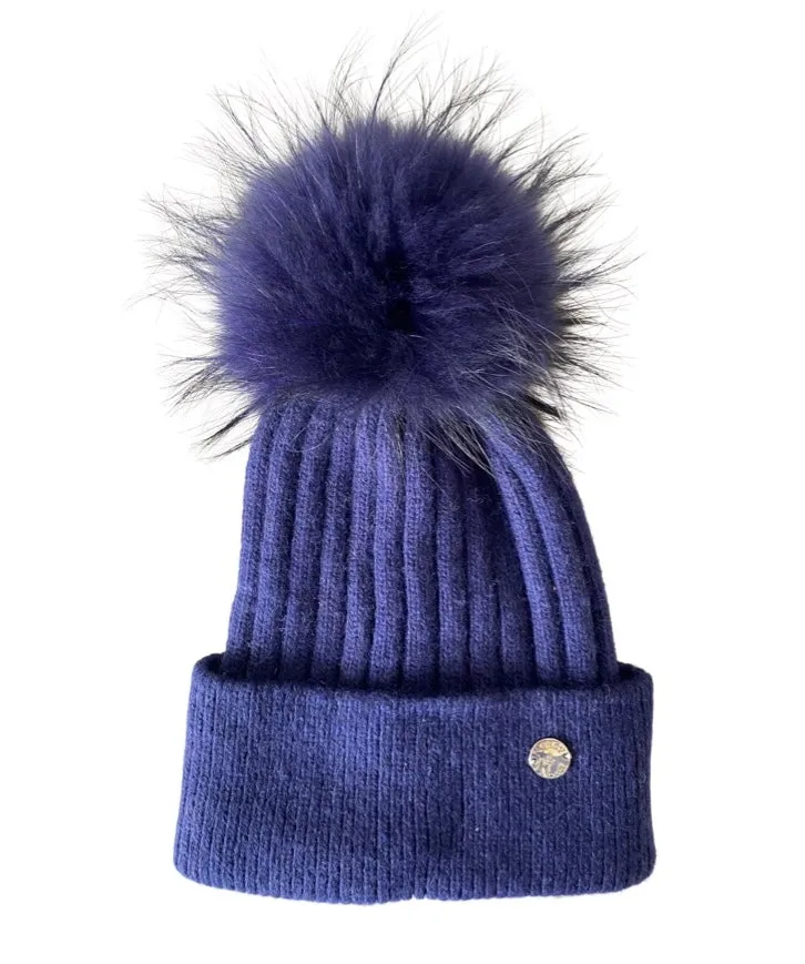 Kids Classic Single Hat Navy