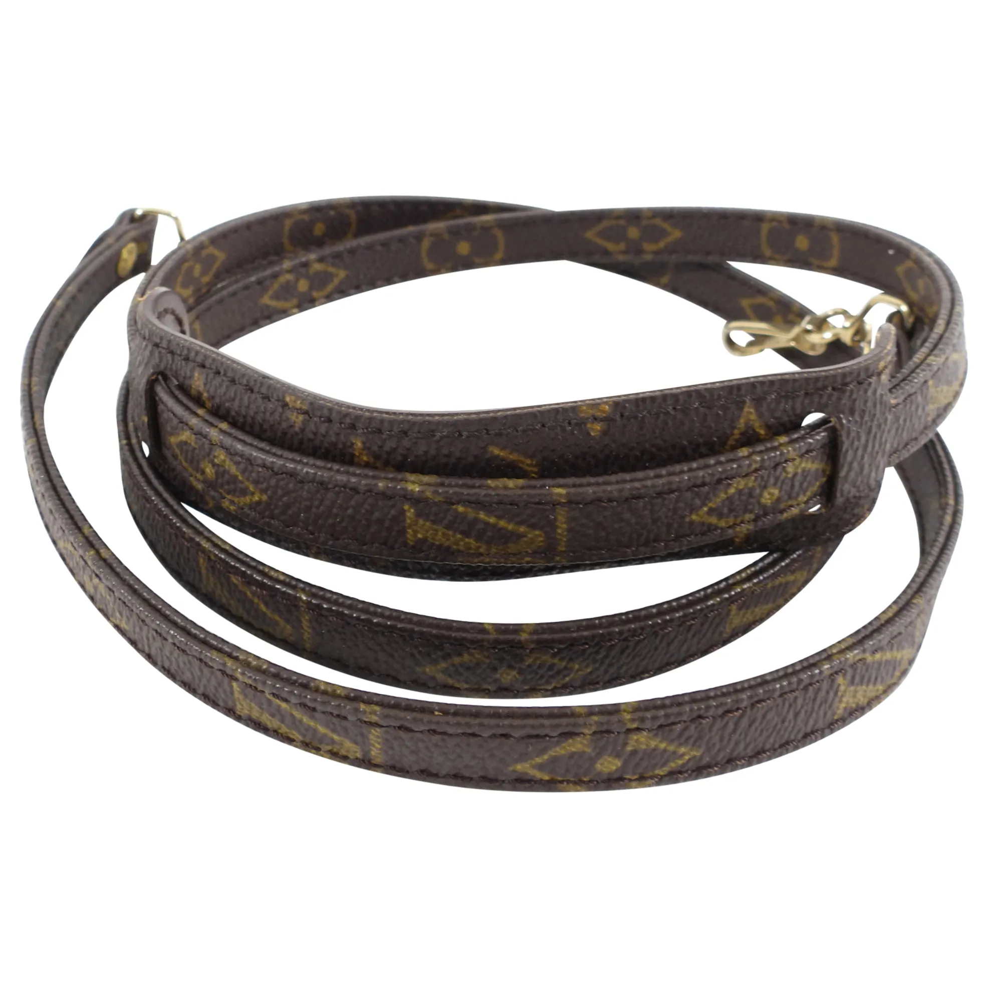 Louis Vuitton Vintage Monogram Canvas Thin Bag Strap