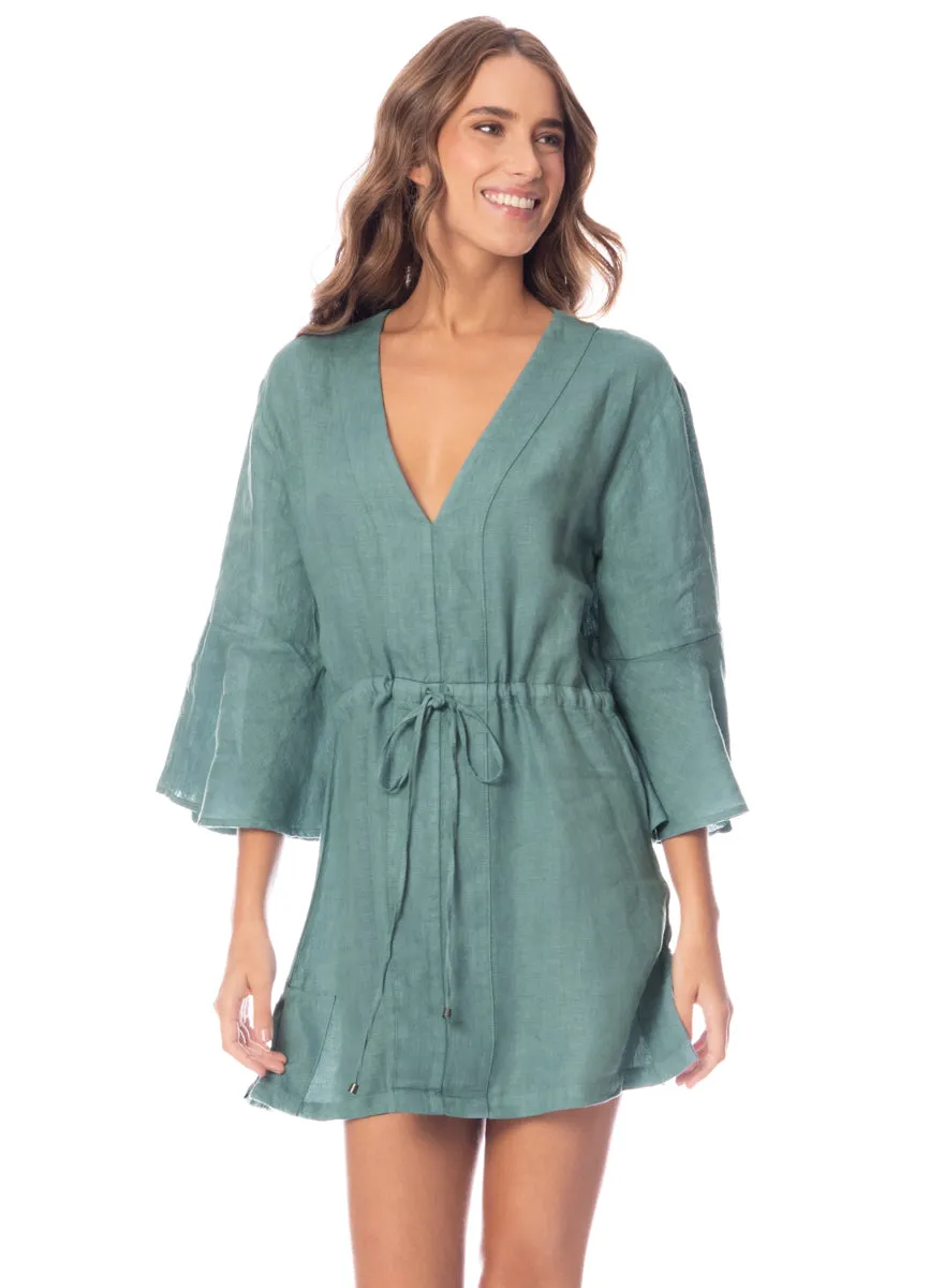 Maaji Eucalyptus Green Joy Kaftan