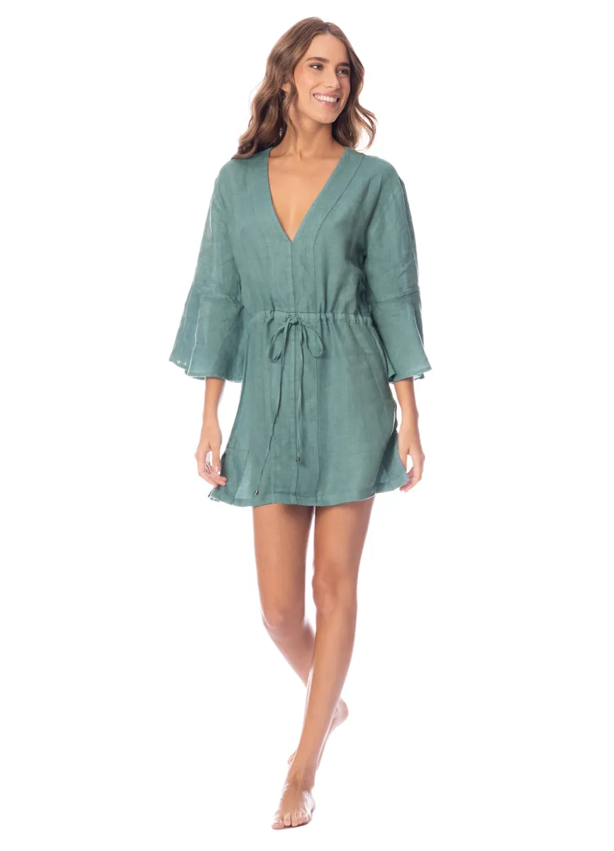 Maaji Eucalyptus Green Joy Kaftan