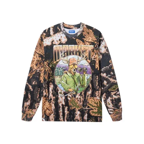 Market Big Buck Hunter Longsleeve "Camo"