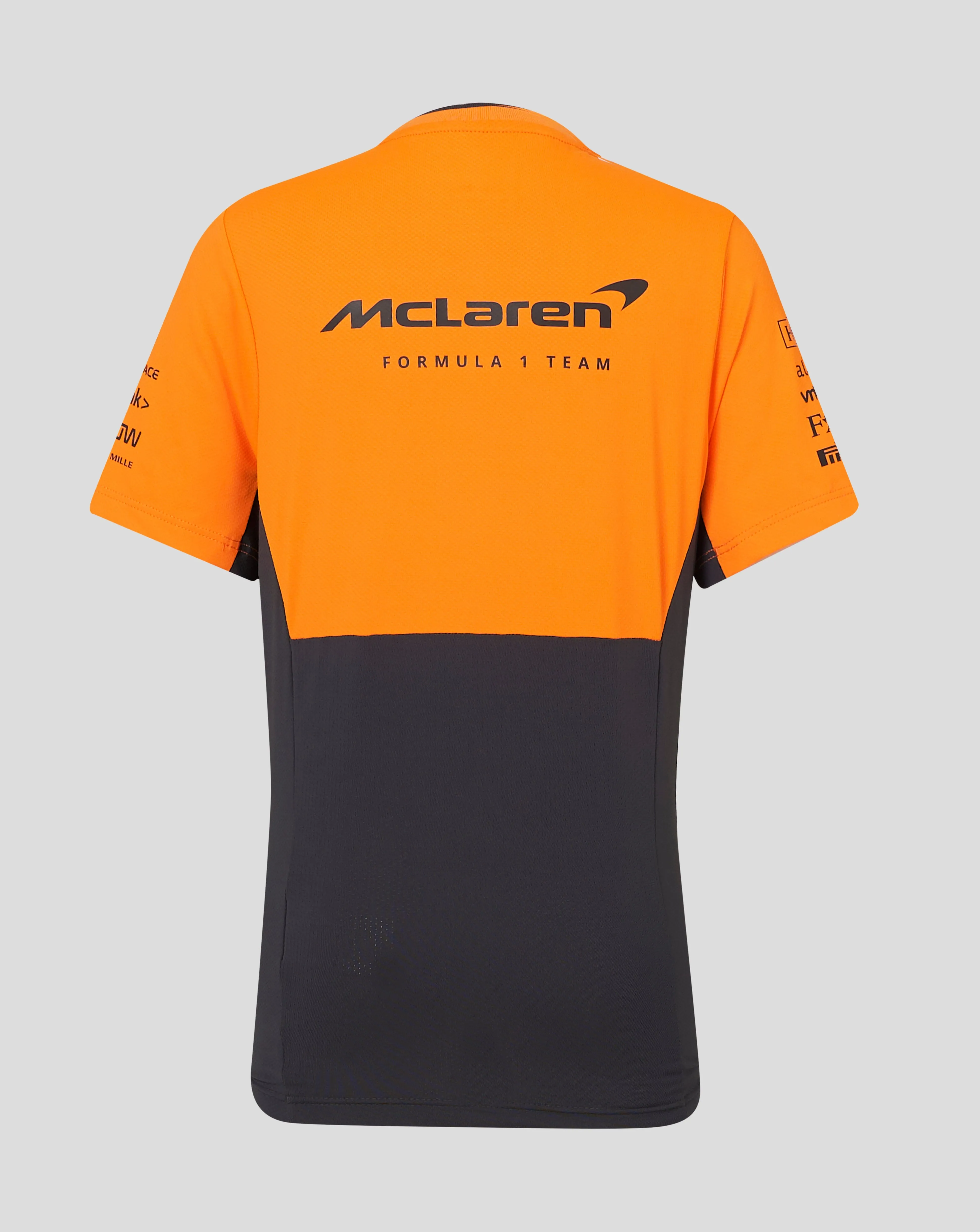 McLaren F1 Kids 2024 Replica Set Up T-Shirt- Youth Papaya/Phantom