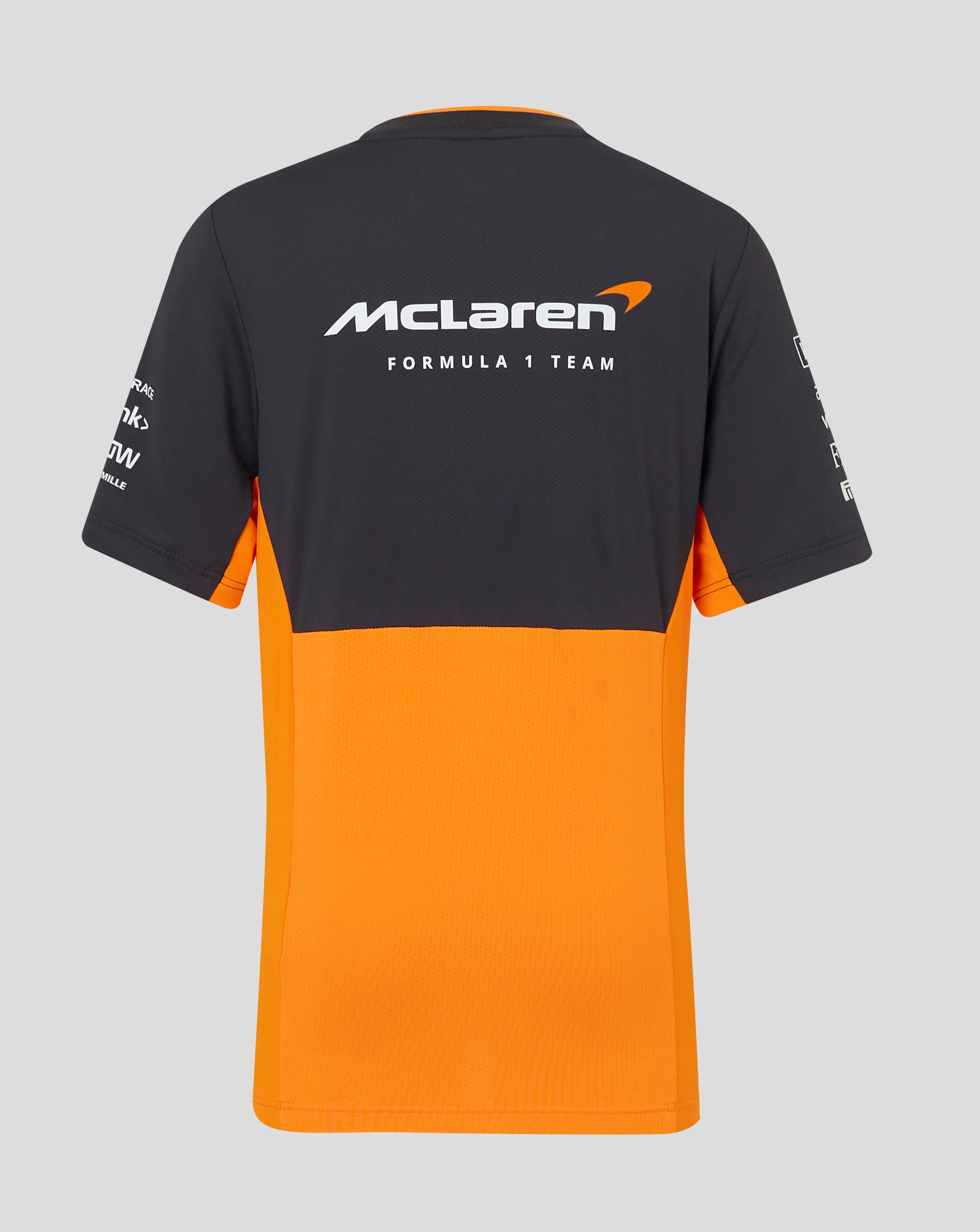 McLaren F1 Kids 2024 Replica Set Up T-Shirt- Youth Papaya/Phantom