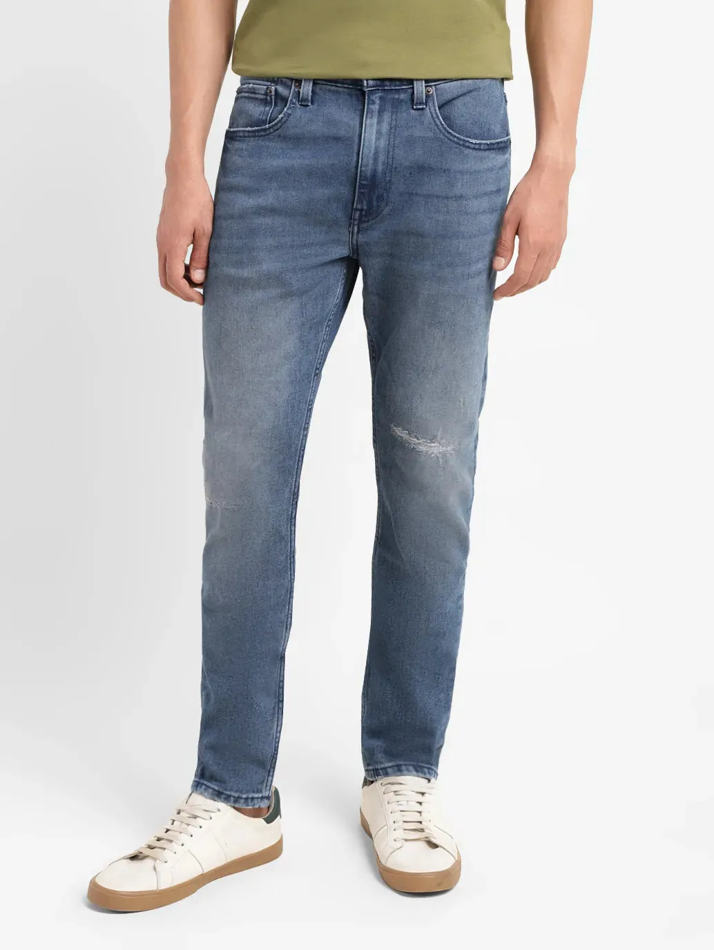 Men's 512 Mid Indigo Slim Tapered Fit Jeans