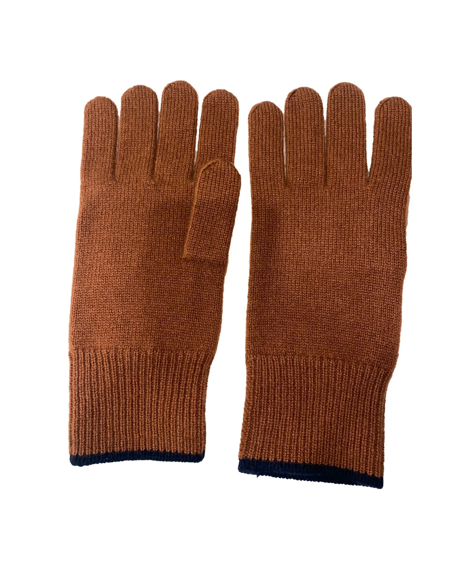 Men's Cashmere Gloves with Tipping