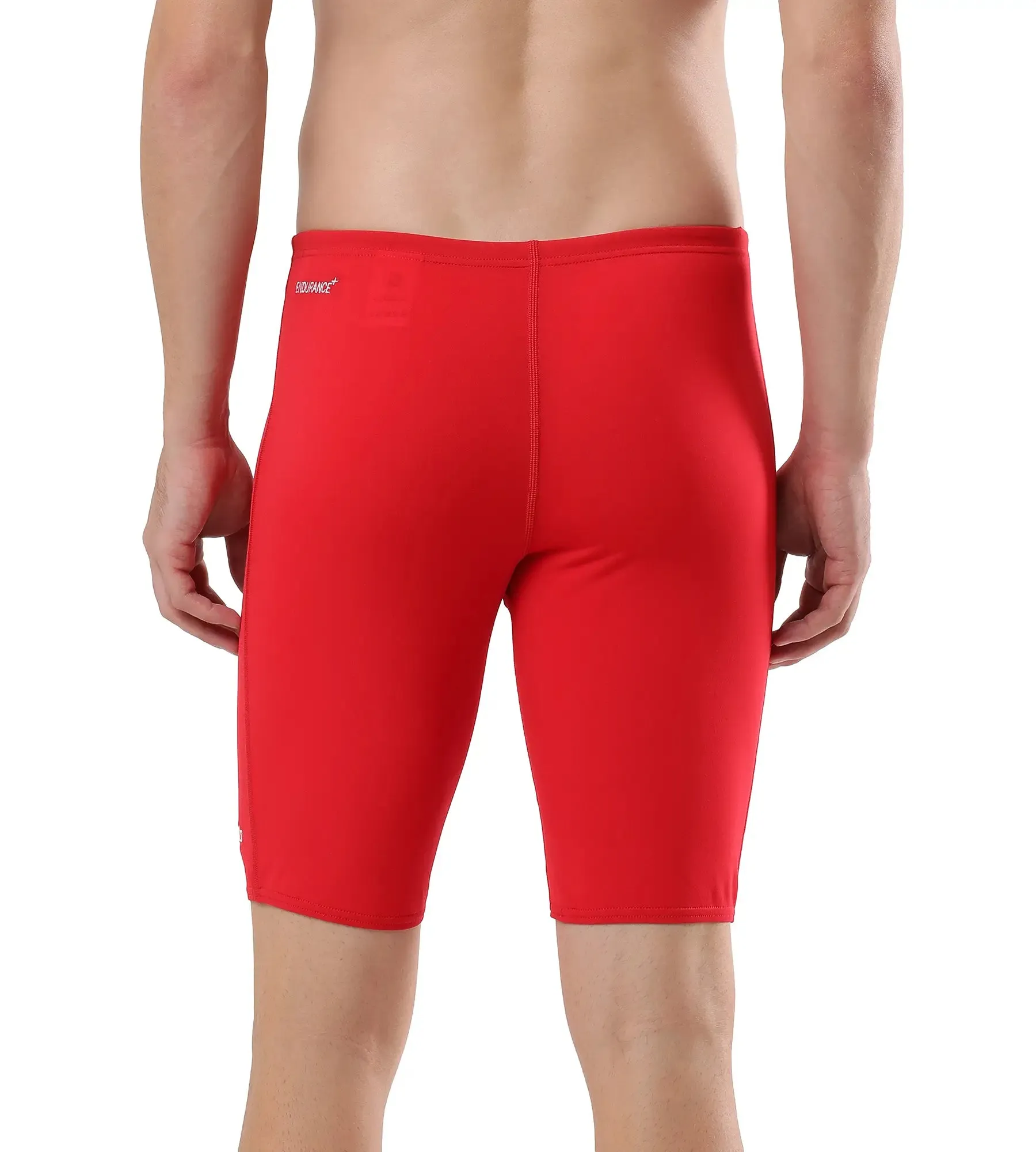 Men's Essential Endurance  Jammer - Fedred & White