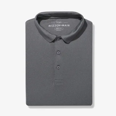 Men's Mizzen   Main | Phil Mickelson Polo | Charcoal Heather