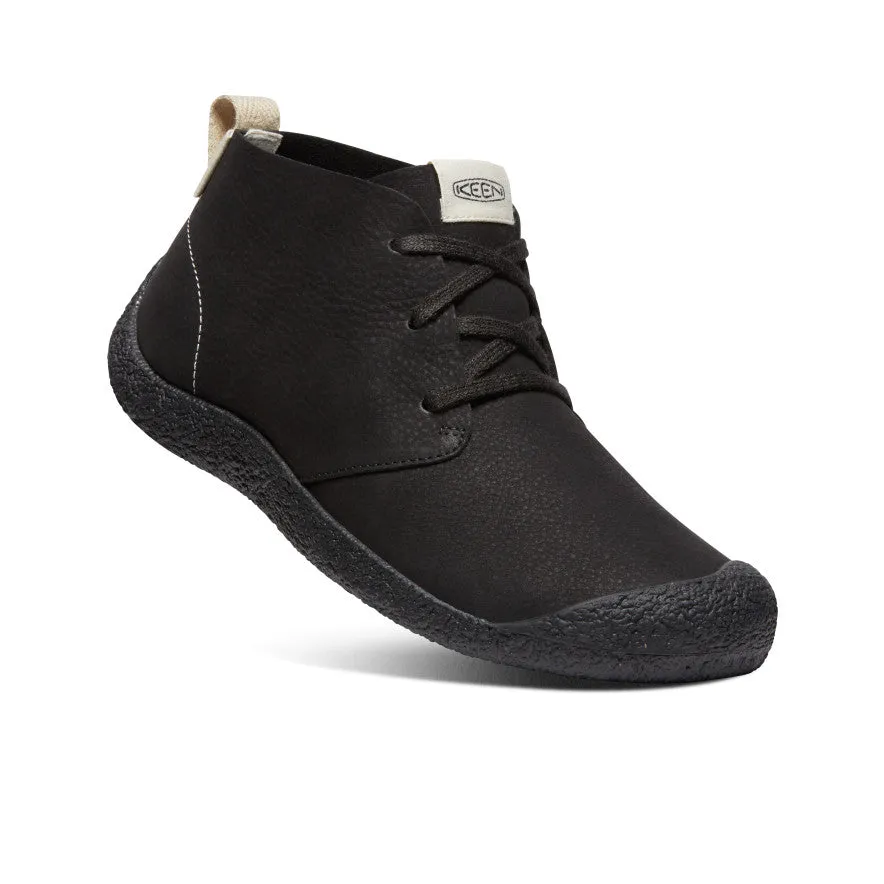 Men's Mosey Leather Chukka | Black/Black