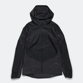 Mens Norvan Windshell Hoody - Black/Graphite