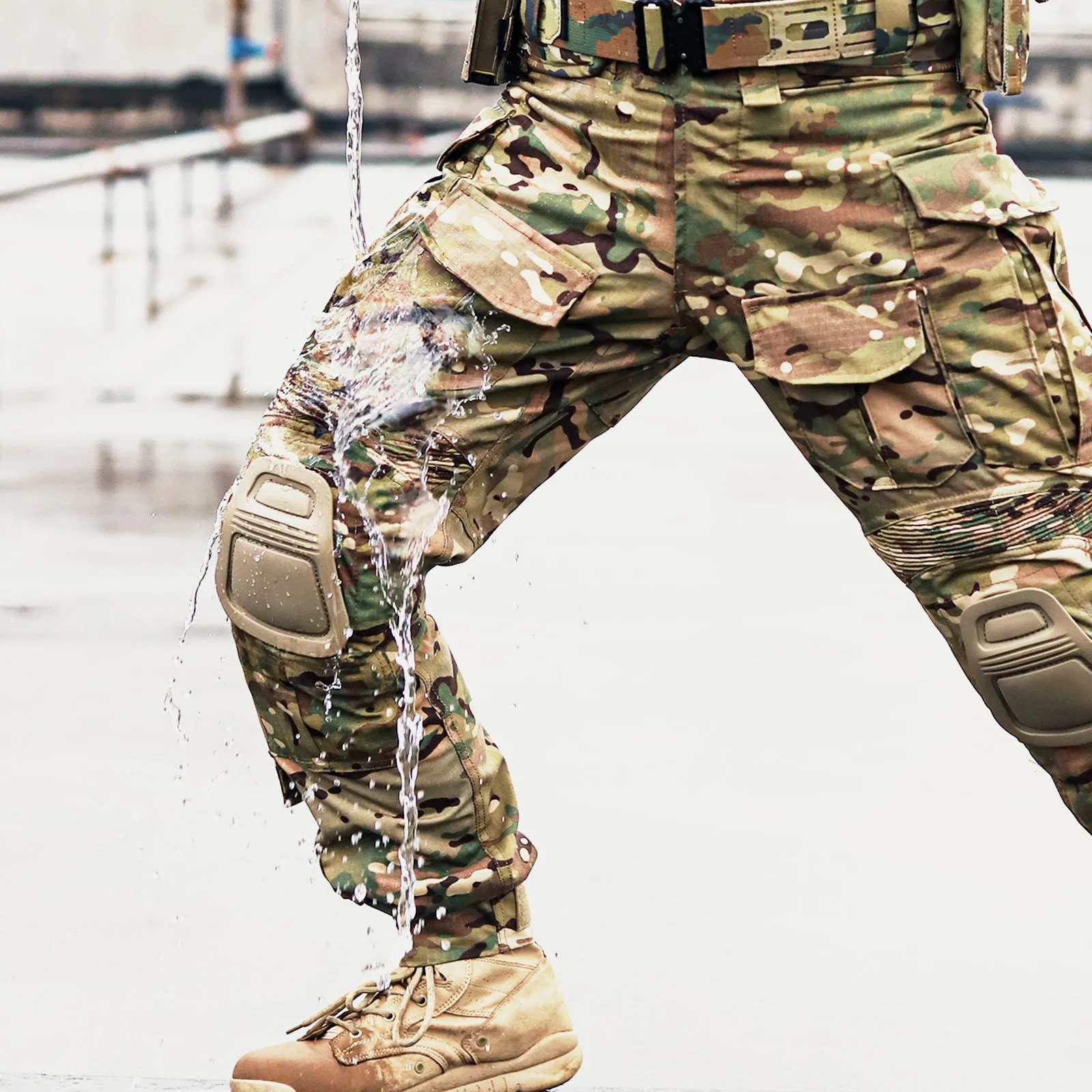 Men's Tactical Pants Outdoor Combat Pants Camouflage