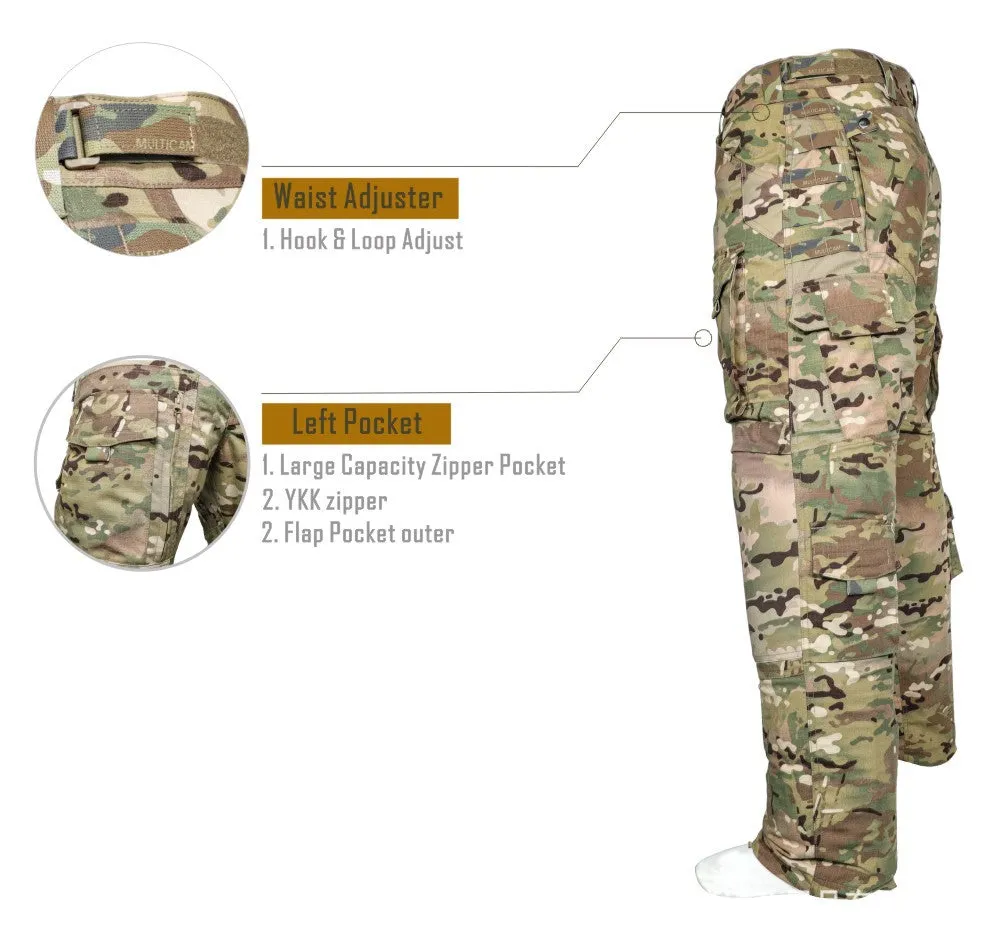 Men's Tactical Pants Outdoor Combat Pants Camouflage