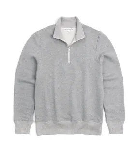 Merz b. Schwanen 343Z Half-Zip: Grey Melange